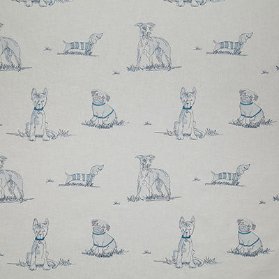 Pindler DOG PARK DELFT 8197 Fabric - Fabric Collection
