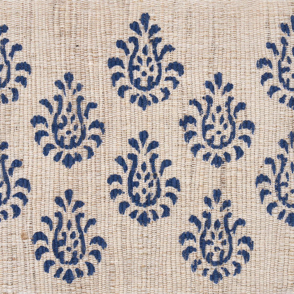 Schumacher 82130 LEILA HAND BLOCK MATKA TAPE in INDIGO Trim
