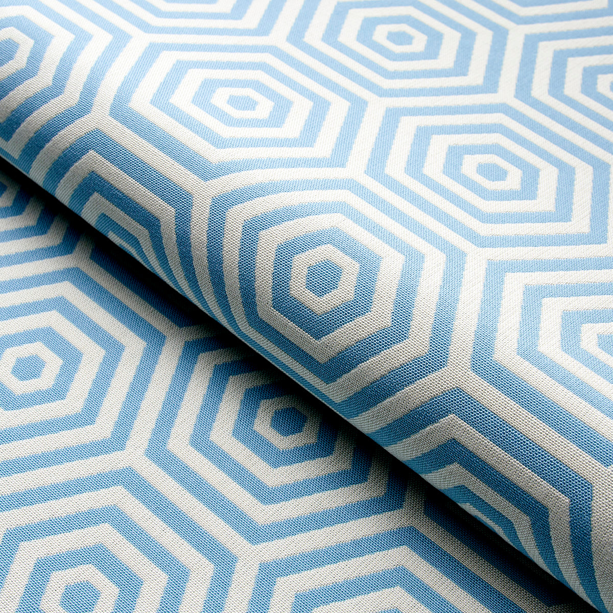 Schumacher 82310 BEES KNEES INDOOR/OUTDOOR in POOL Fabric -