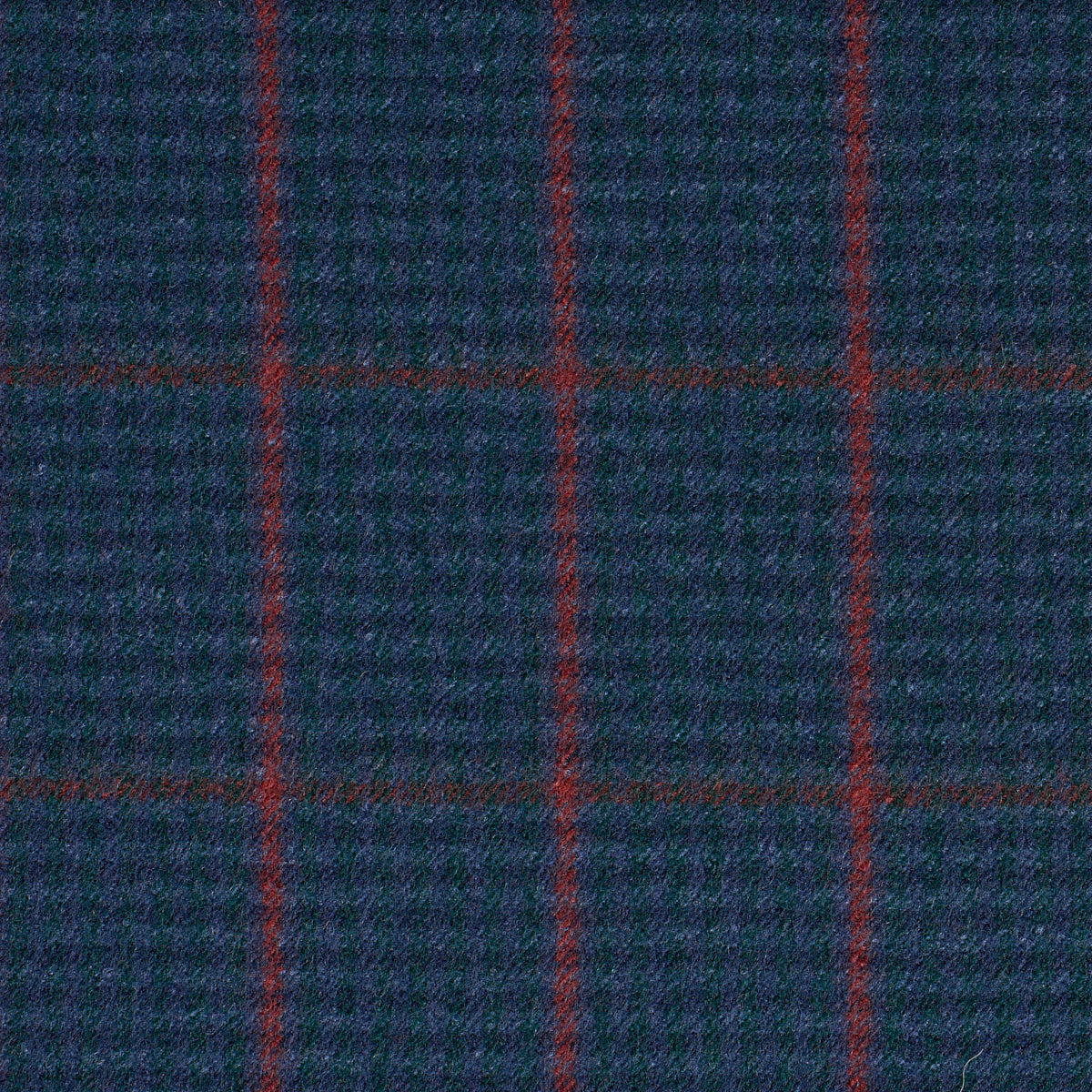 Schumacher 82335 ALDRIDGE WOOL HOUNDSTOOTH in SPRUCE Fabric