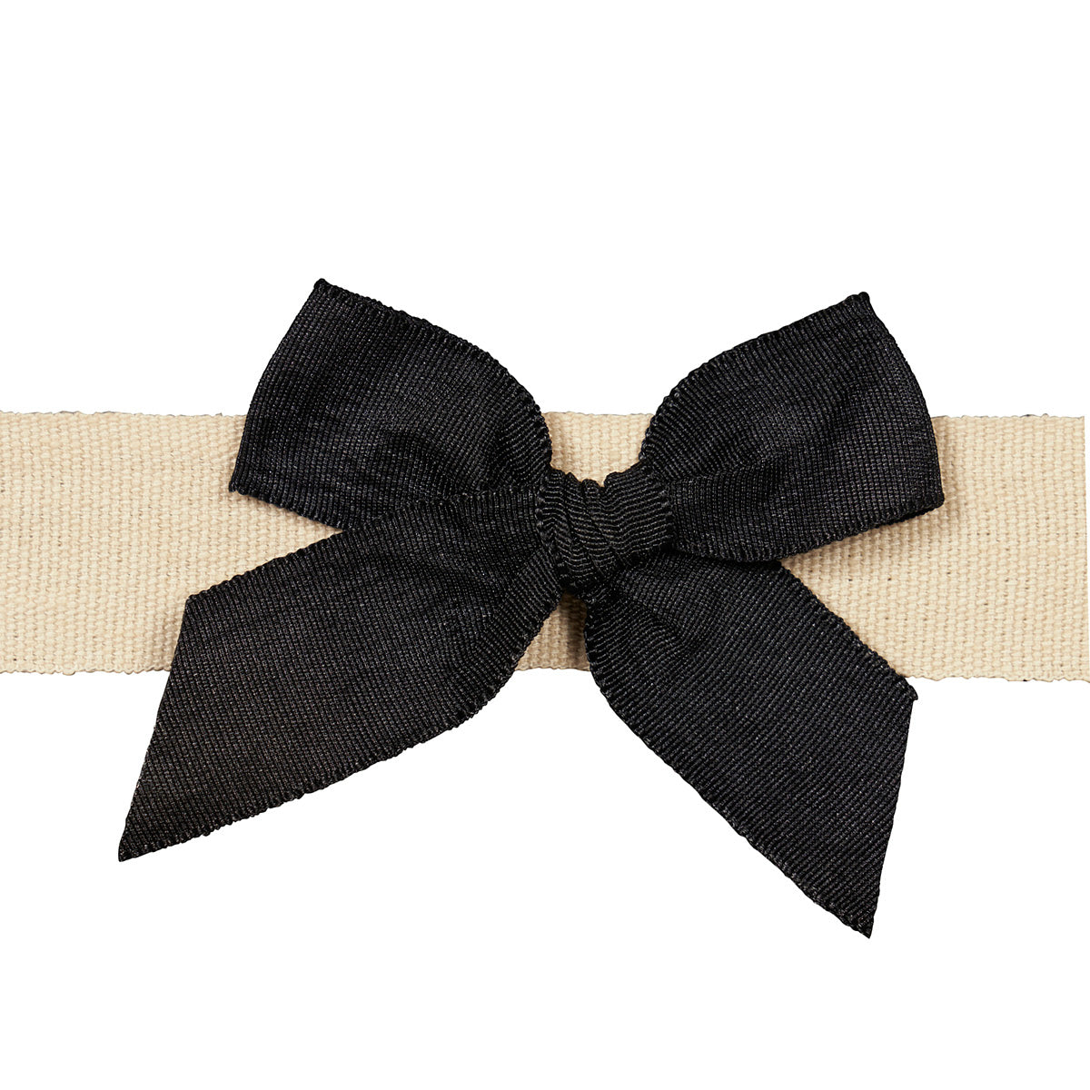 Schumacher 82471 CLAUDIA TAPE in BLACK ON NEUTRAL Trim - CHA