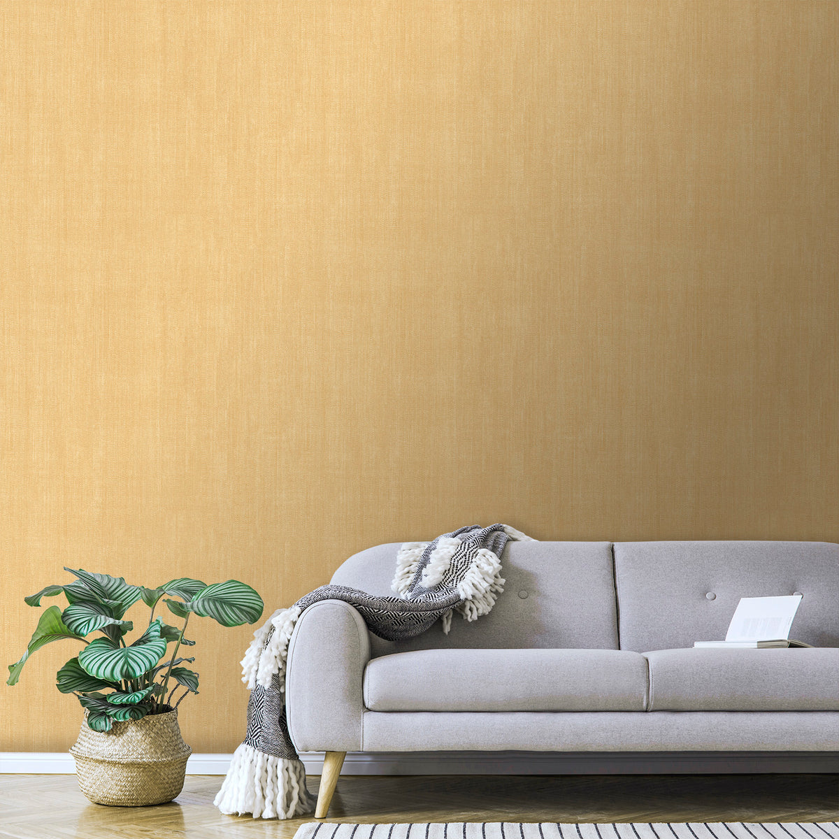 Veer Decor Allure Texture Corn Wallpaper 8249-AA6