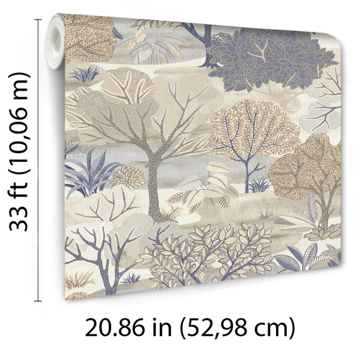 Veer Decor Allure Forest Beige Wallpaper 8249-AE1