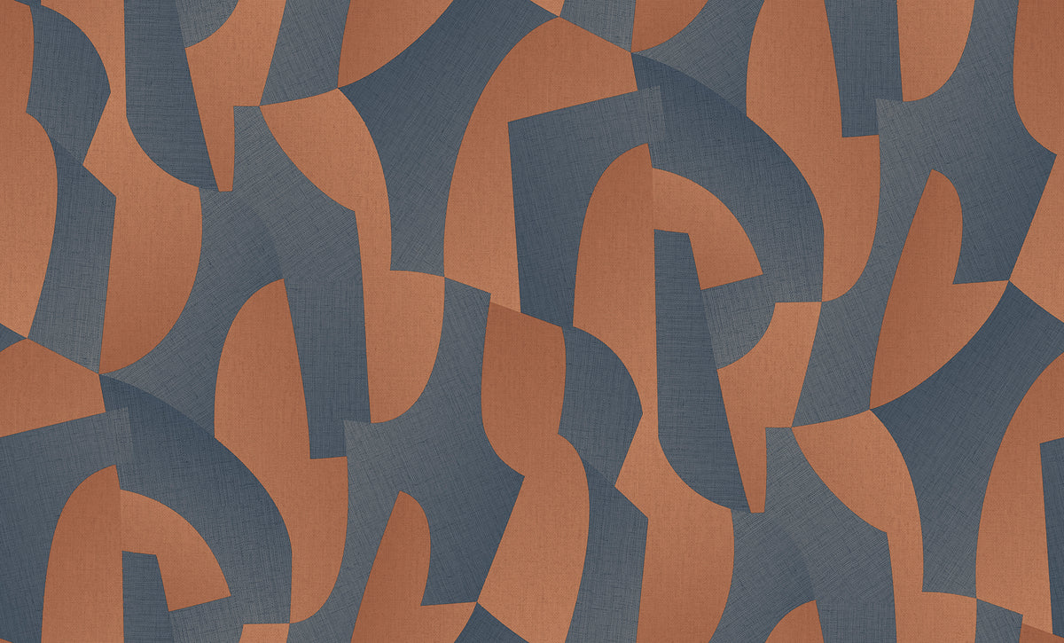 Veer Decor Sculpted Motion Dark Blue Wallpaper 8249-AG3