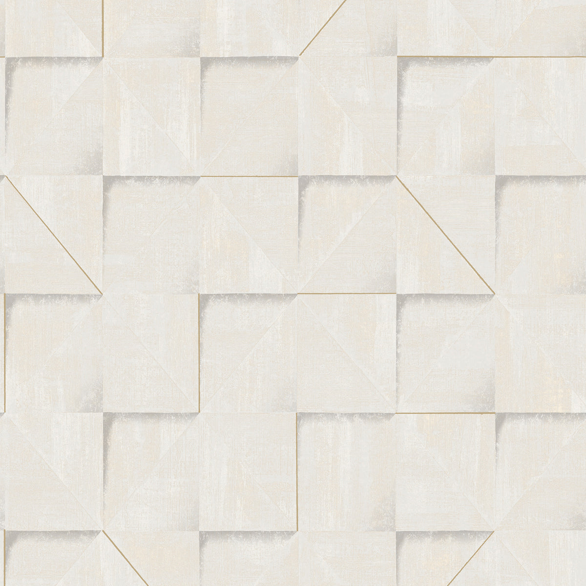 Veer Decor Prism Grid White Wallpaper 8252-AG1