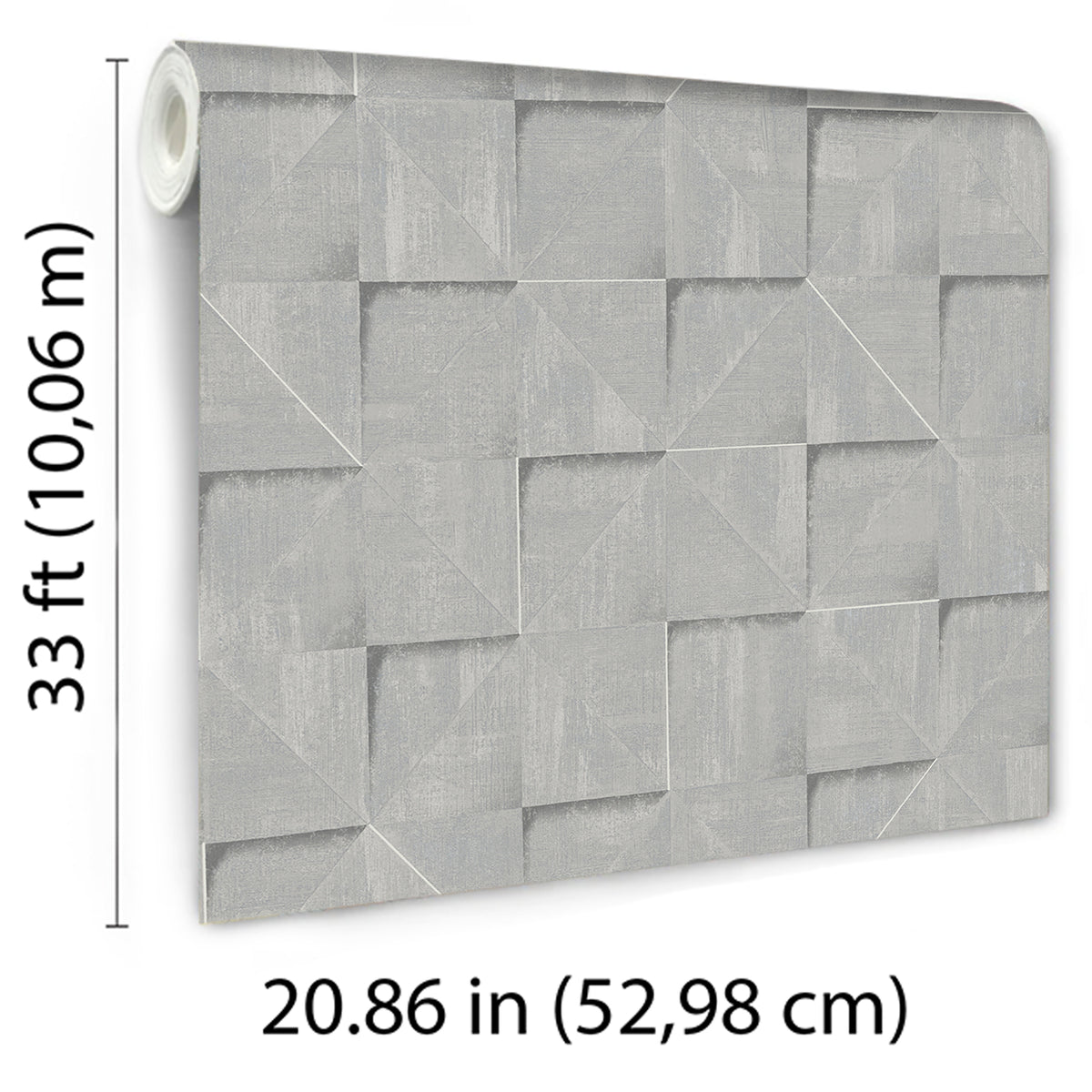 Veer Decor Prism Grid Blue Wallpaper 8252-AG3