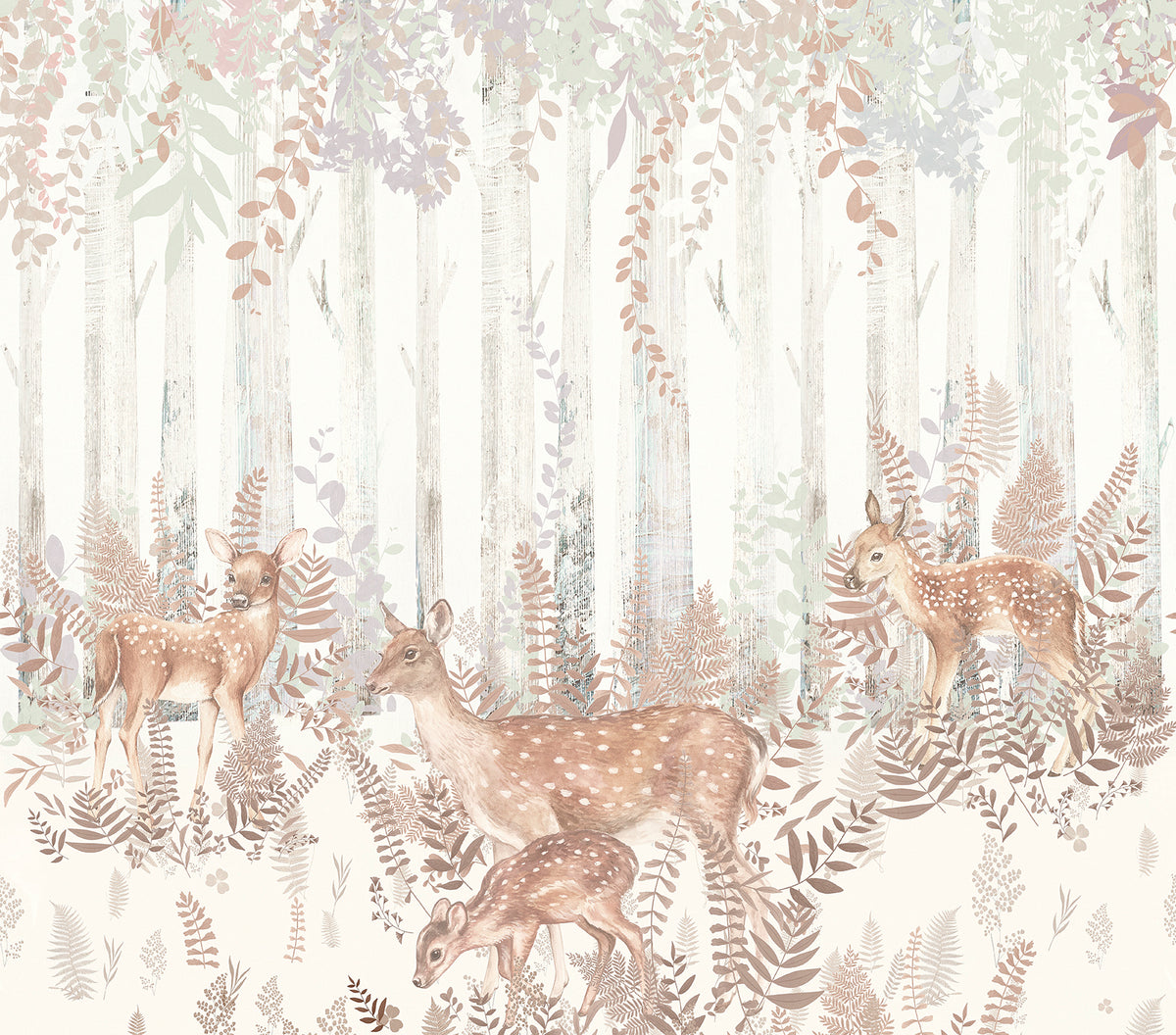 Veer Decor Fawn Meadow Wall Mural 8253-CO