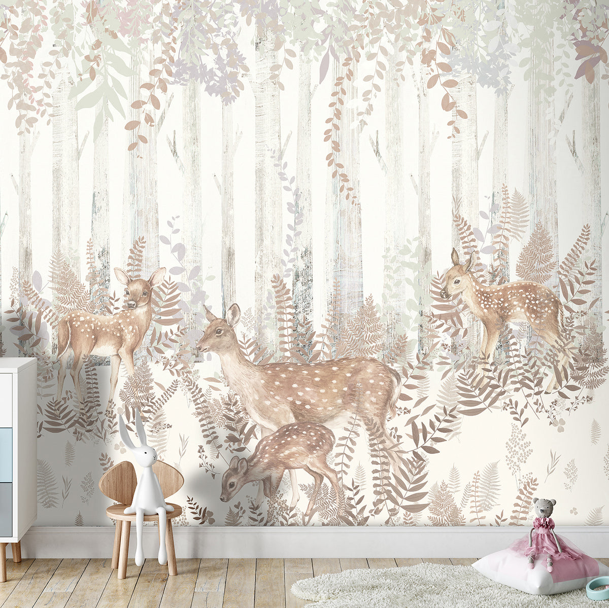 Veer Decor Fawn Meadow Wall Mural 8253-CO