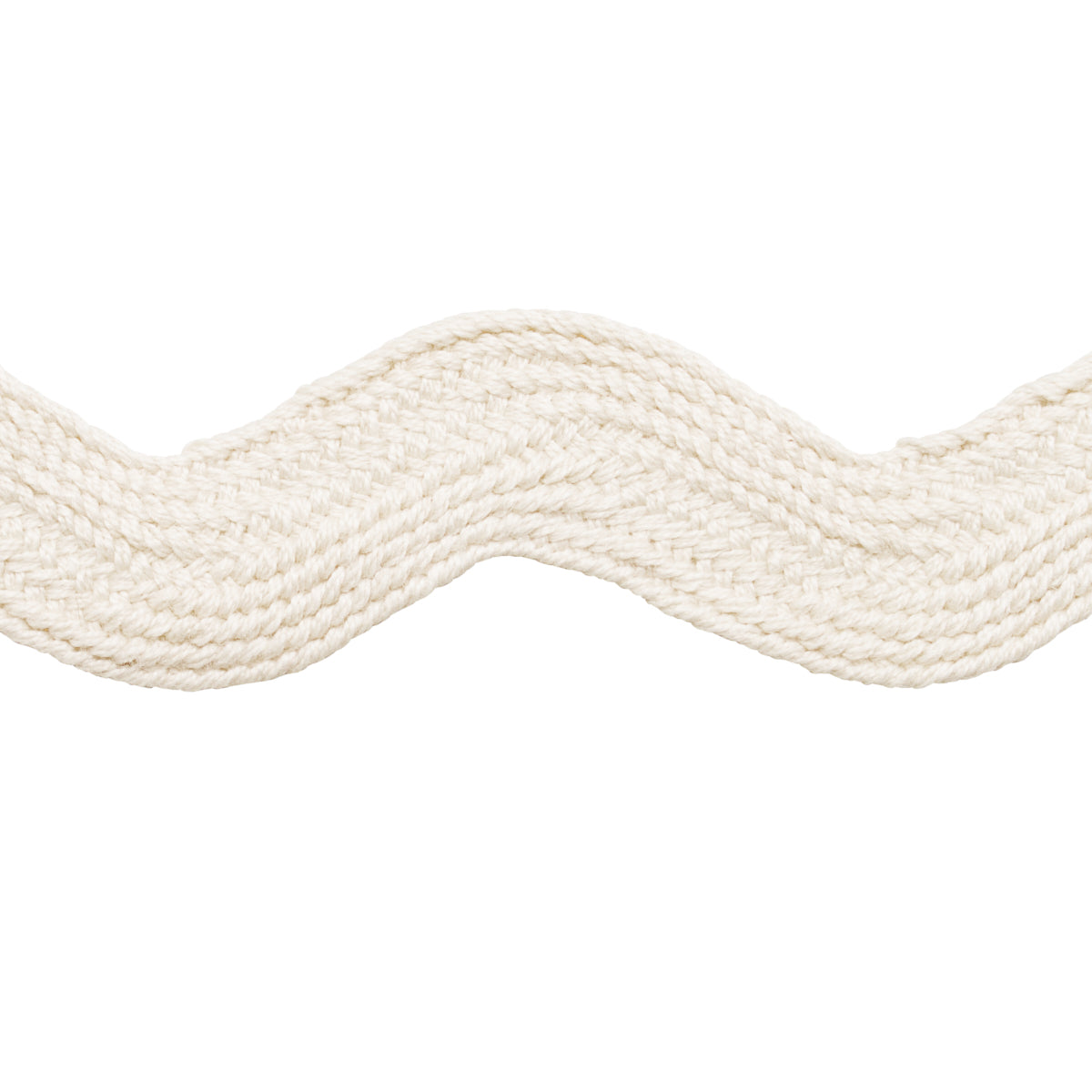 Schumacher 82725 RIC RAC TAPE LARGE in IVORY Trim - NEW OLD-