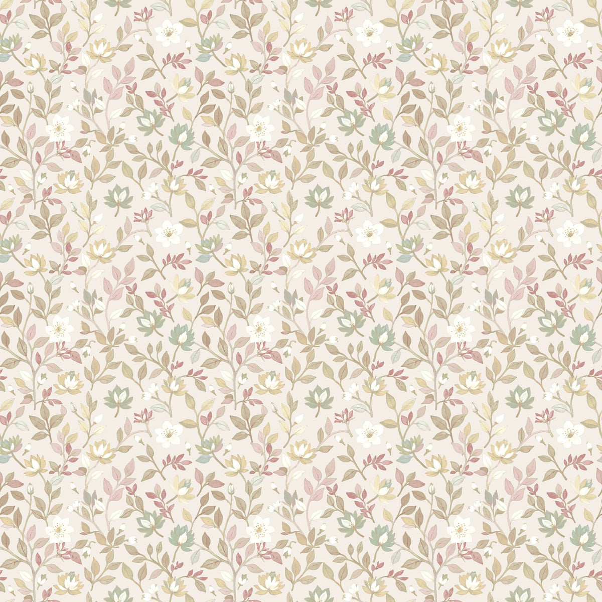 Galerie Blooming Garden Floral Pink Wallpaper 8351