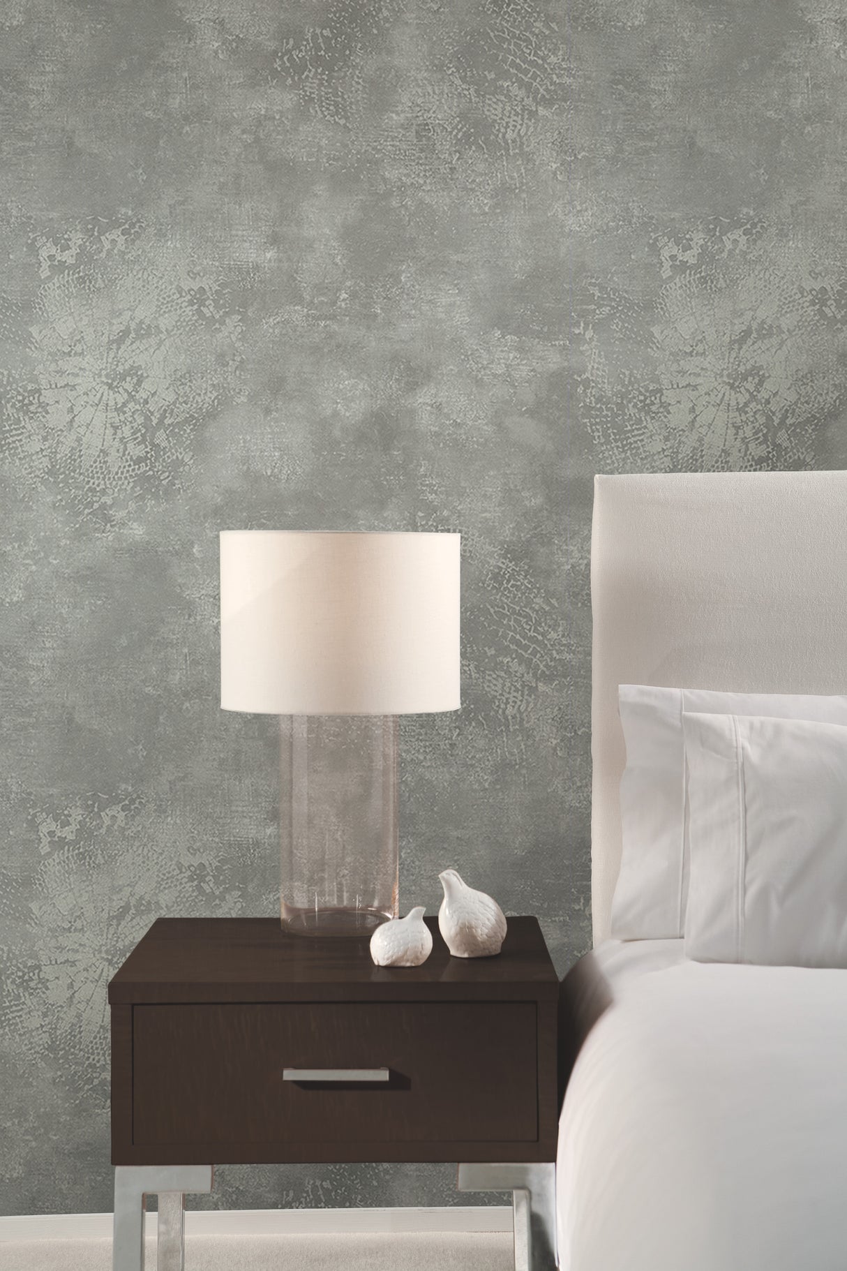 York 83625 Relic Charcoal Wallpaper