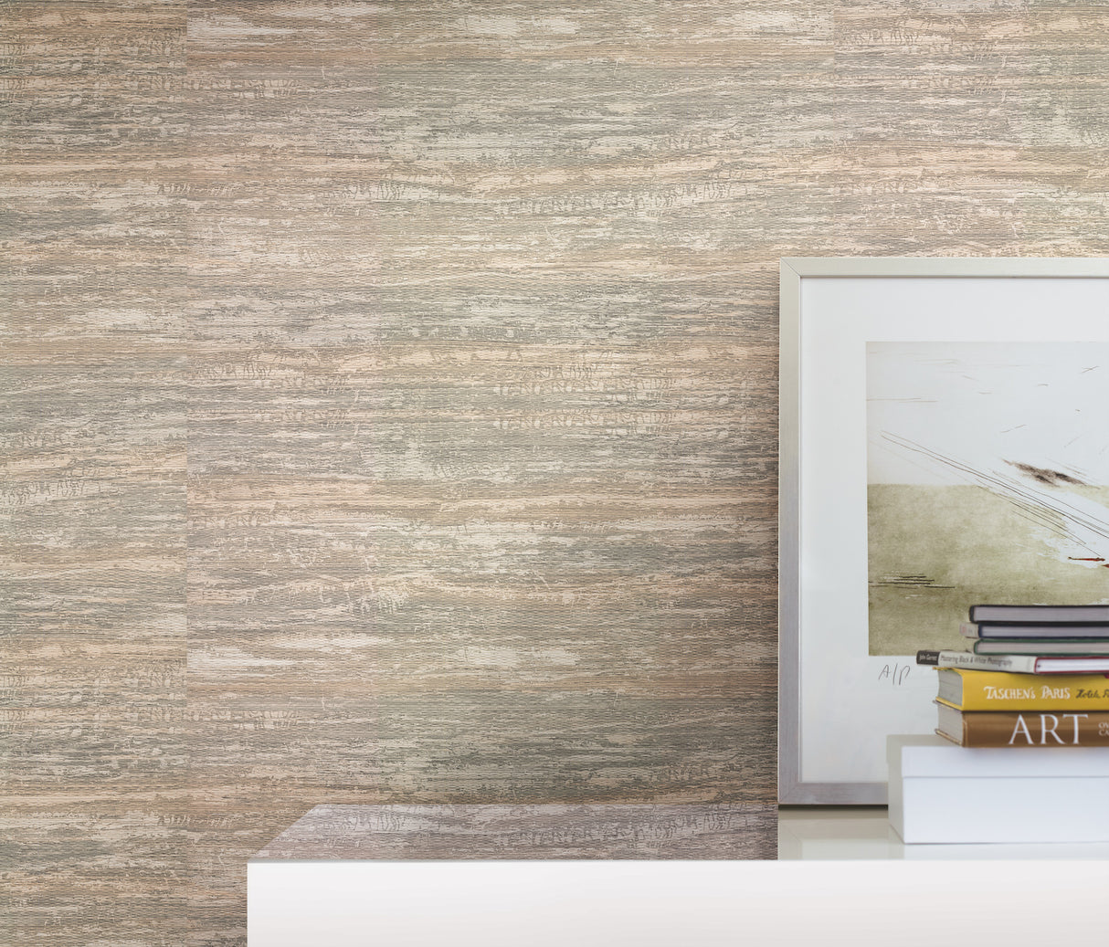 York 83630 Painterly Grey & Beige Wallpaper