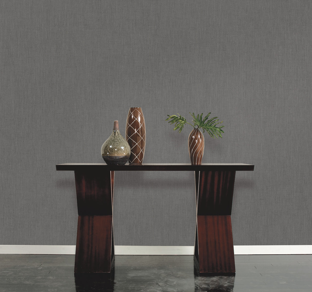 York 83633 Garment Charcoal Wallpaper