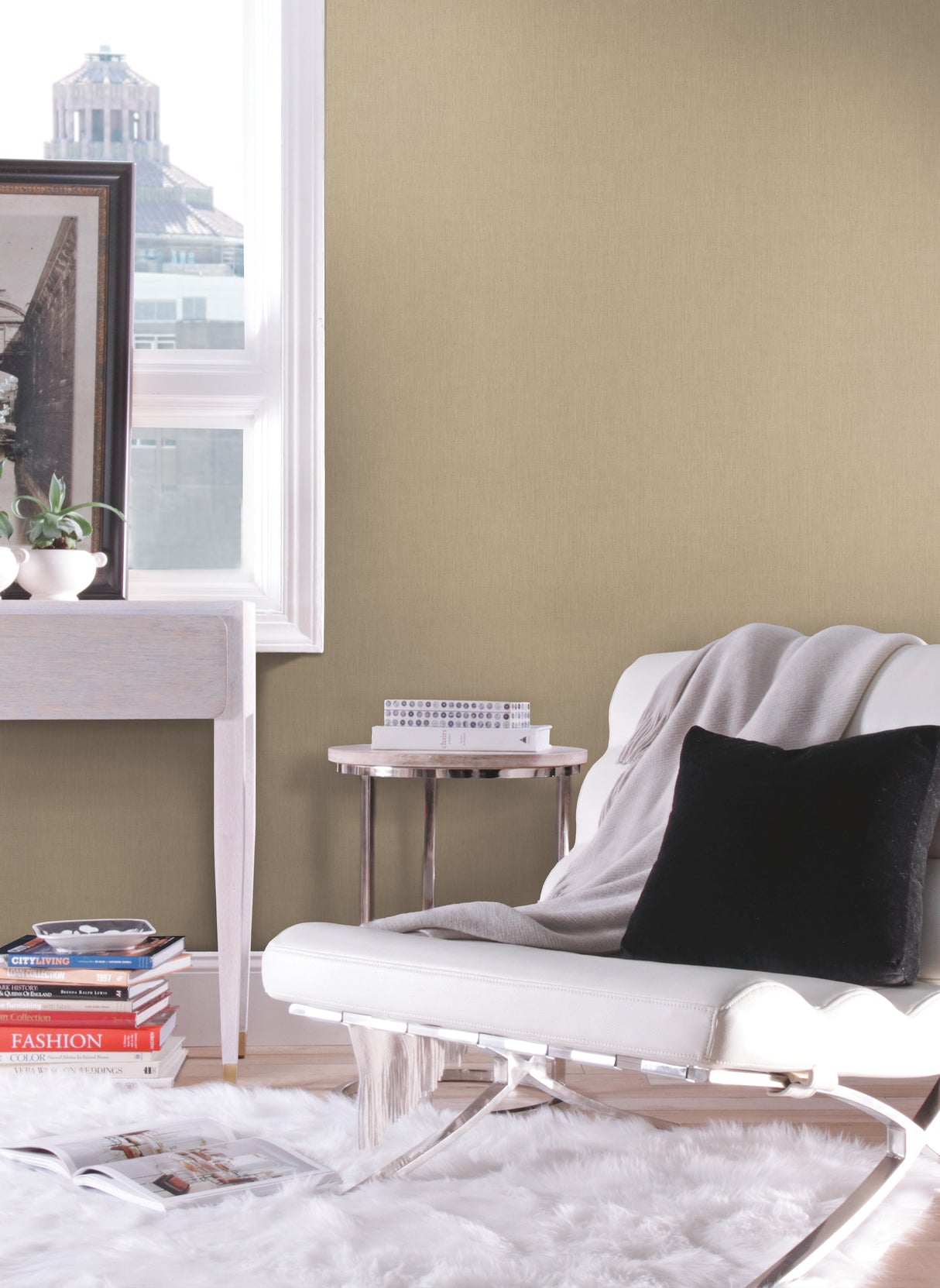 York 83637 Garment Sand Wallpaper