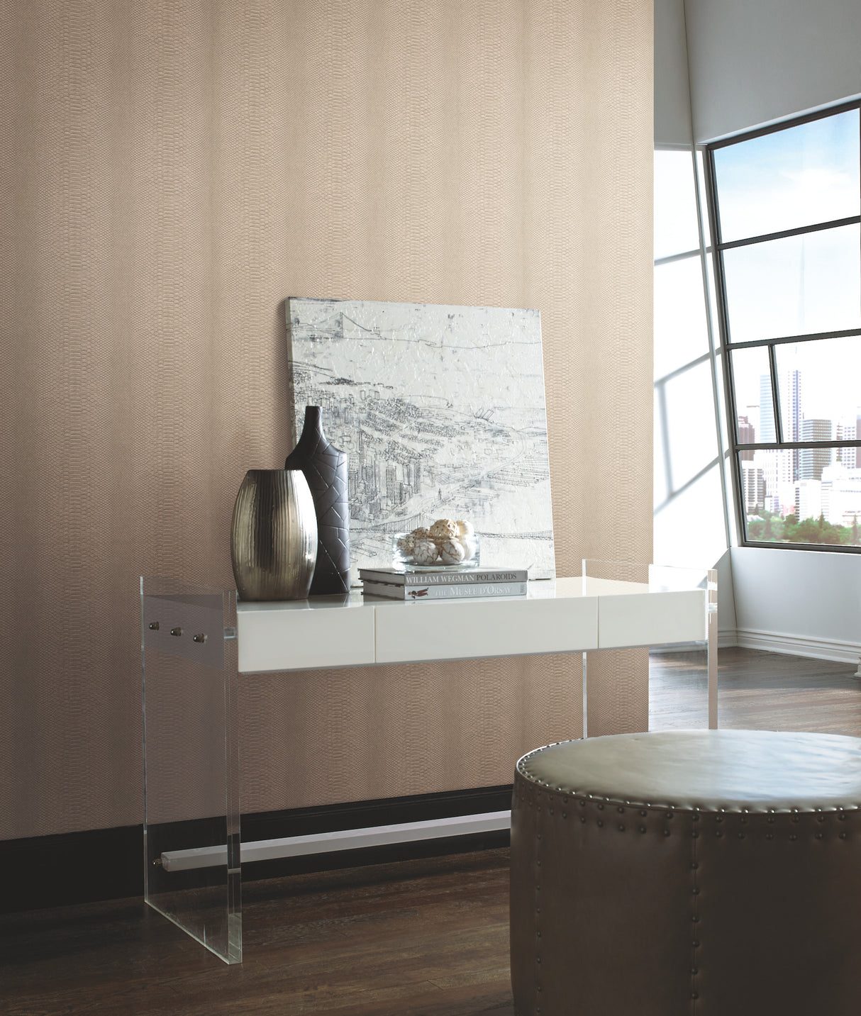 York 83646 Cobra Beige Wallpaper