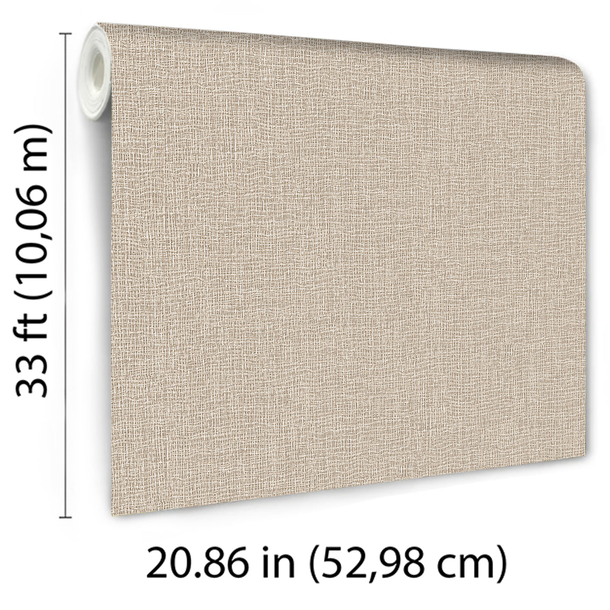 Veer Decor Textured Thread Beige Wallpaper 8385-AB2