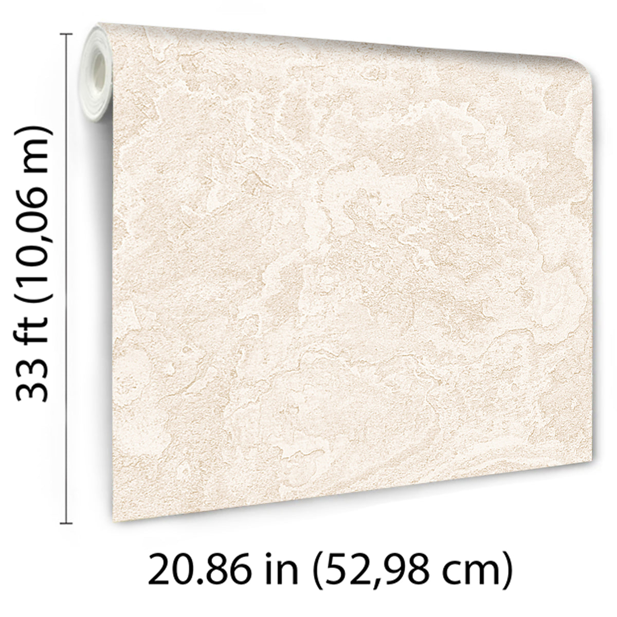 Veer Decor Marble Cloud Cream Wallpaper 8385-AH2