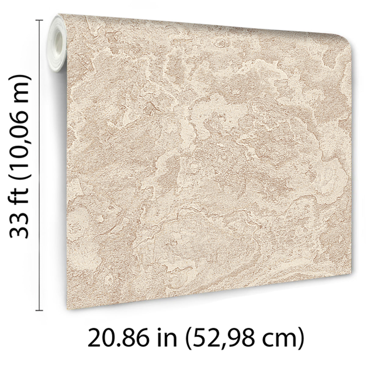 Veer Decor Marble Cloud Beige Wallpaper 8385-AH3