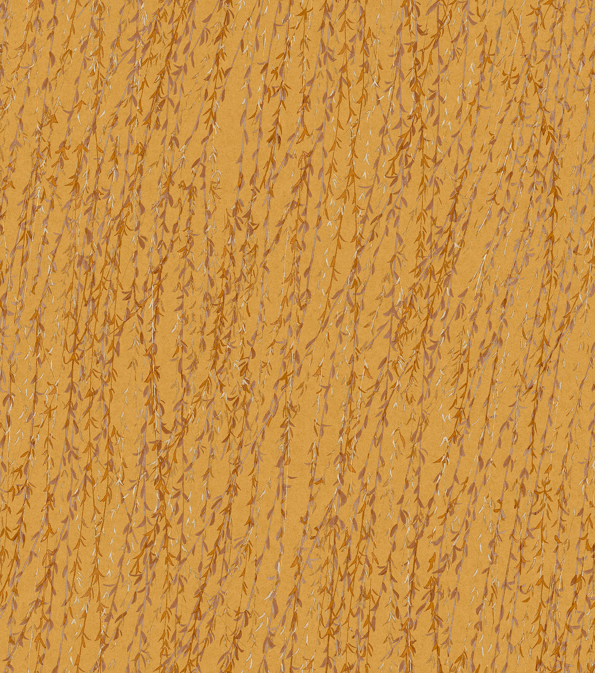 Veer Decor Willow Streamside Orange Wallpaper 8386-AB3