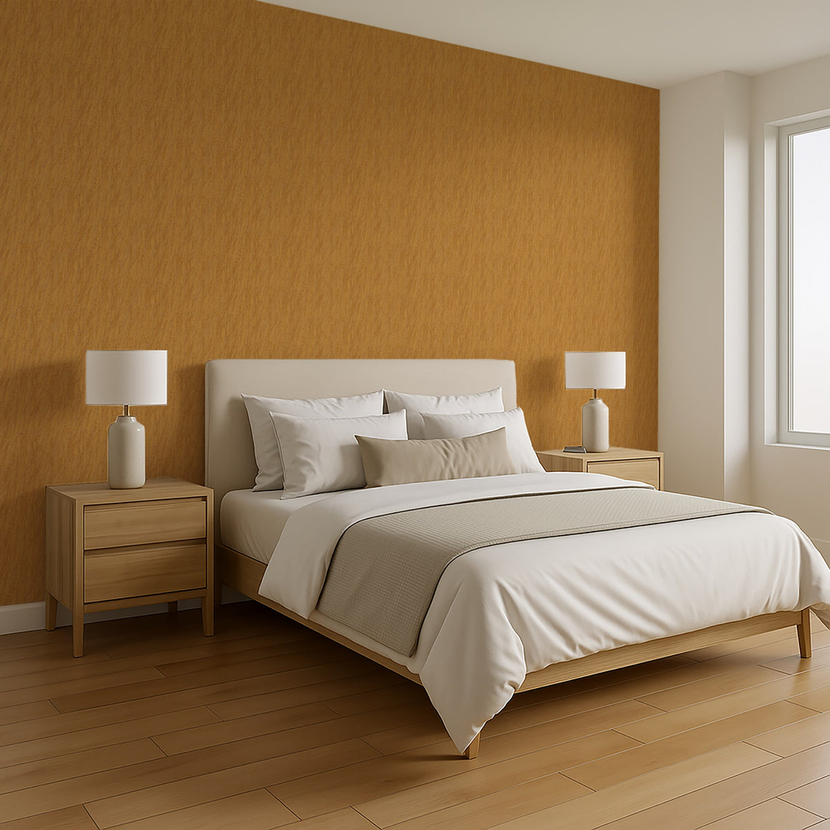 Veer Decor Willow Streamside Orange Wallpaper 8386-AB3