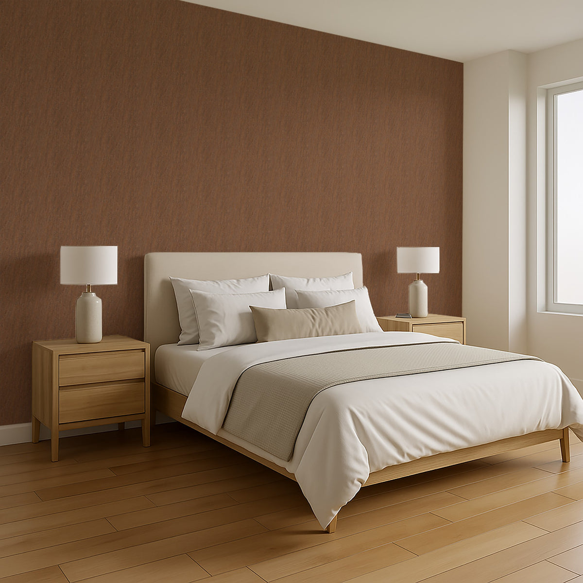 Veer Decor Willow Streamside Brown Wallpaper 8386-AB4
