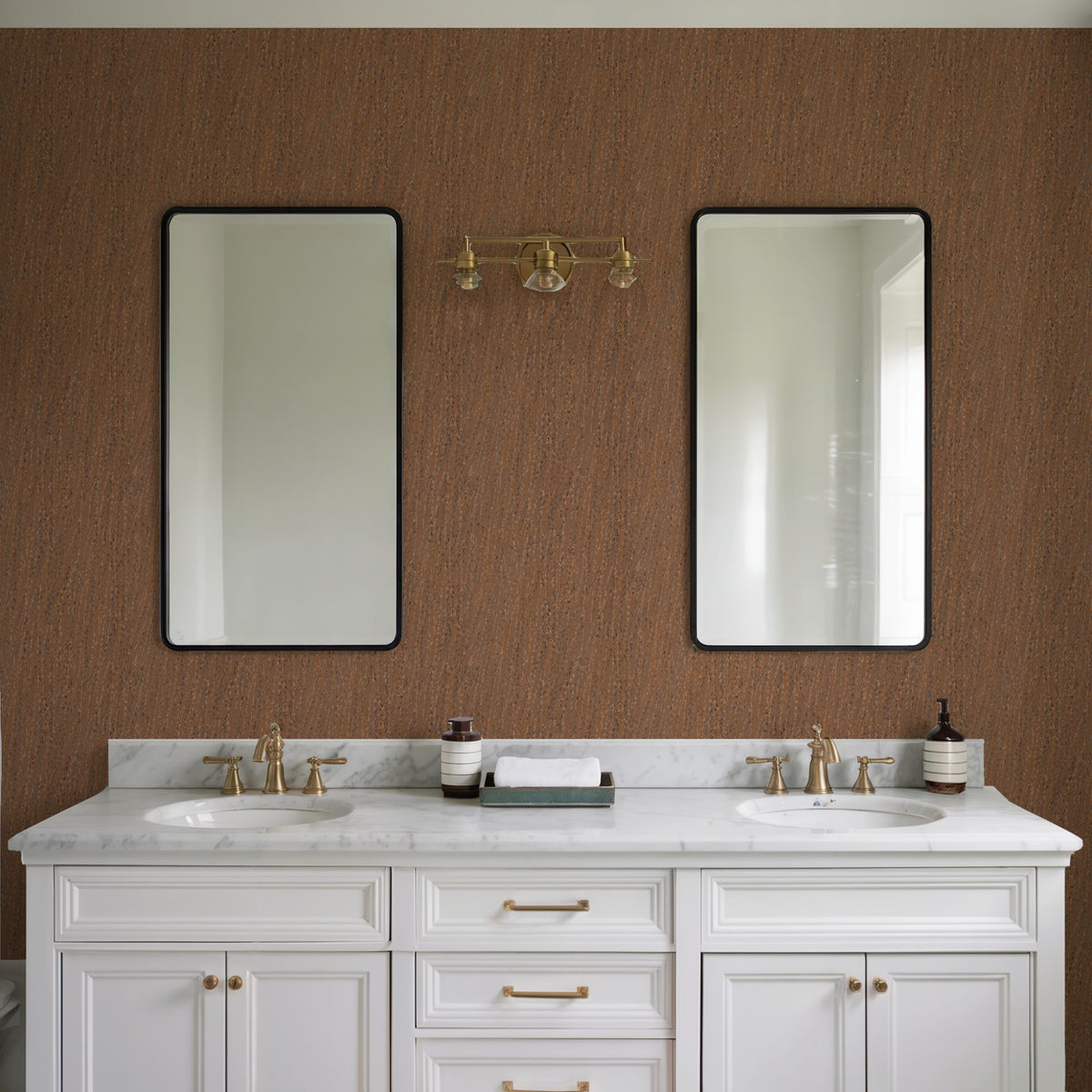 Veer Decor Willow Streamside Brown Wallpaper 8386-AB4