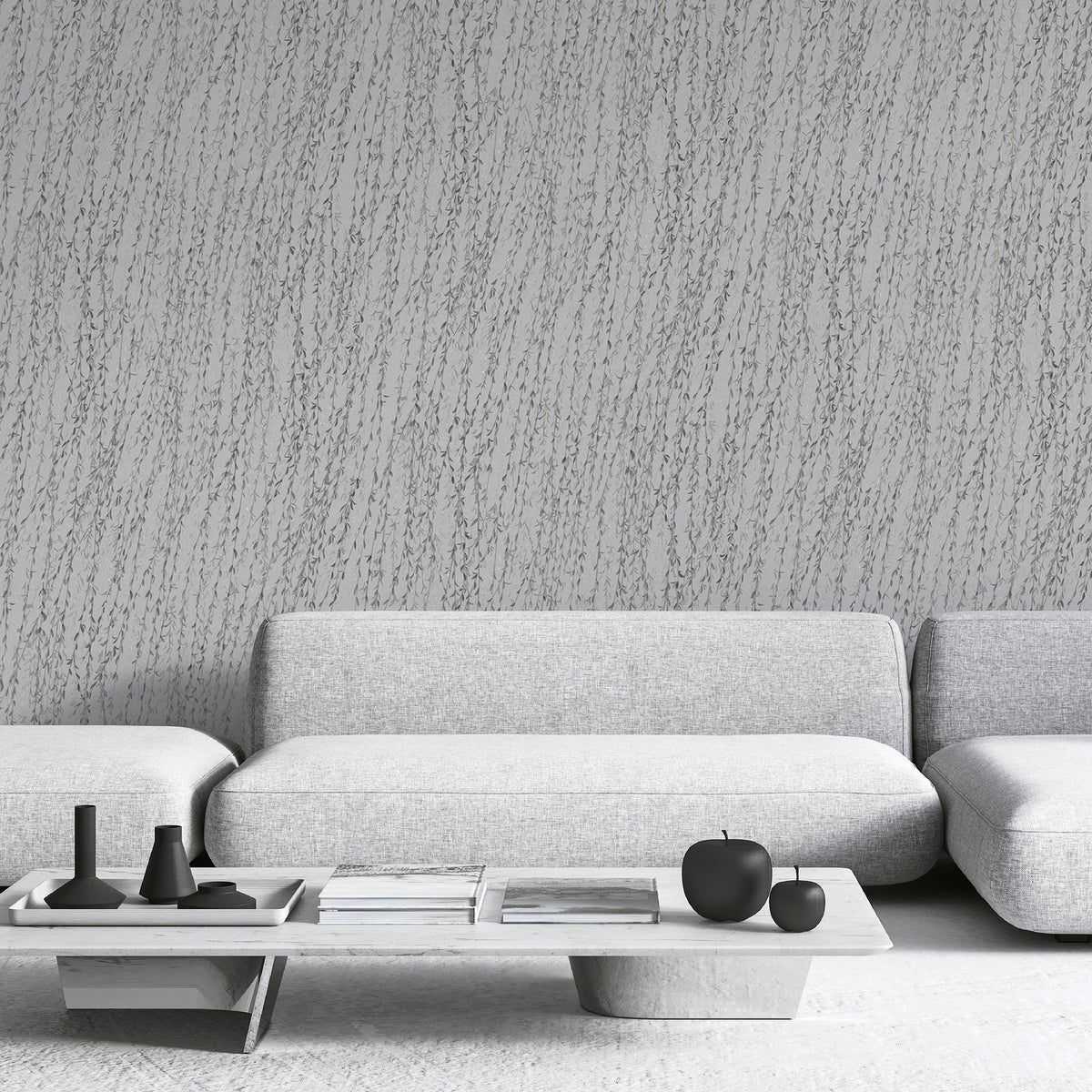 Veer Decor Willow Streamside Grey Wallpaper 8386-AB5