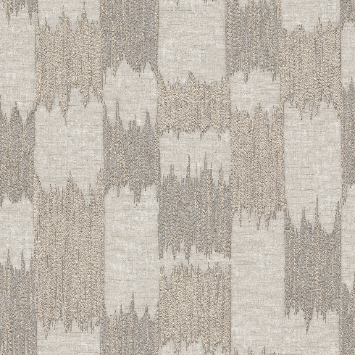 Veer Decor Ikat Echo Taupe Wallpaper 8388-AC3