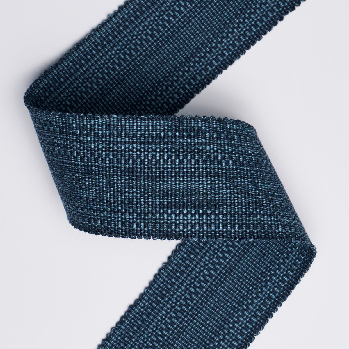 Schumacher 83962 COTTON STRIÉ TAPE WIDE in INDIGO Trim - PA