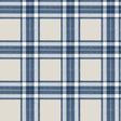 Galerie 84058 Blue Tartan - Eade's Wallpaper