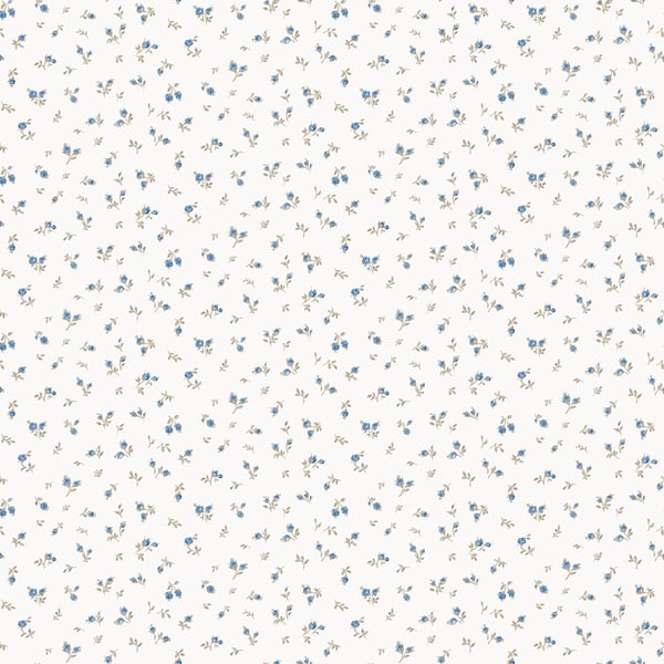Galerie 84063 Blue Boccioli Shabby - Eade's Wallpaper