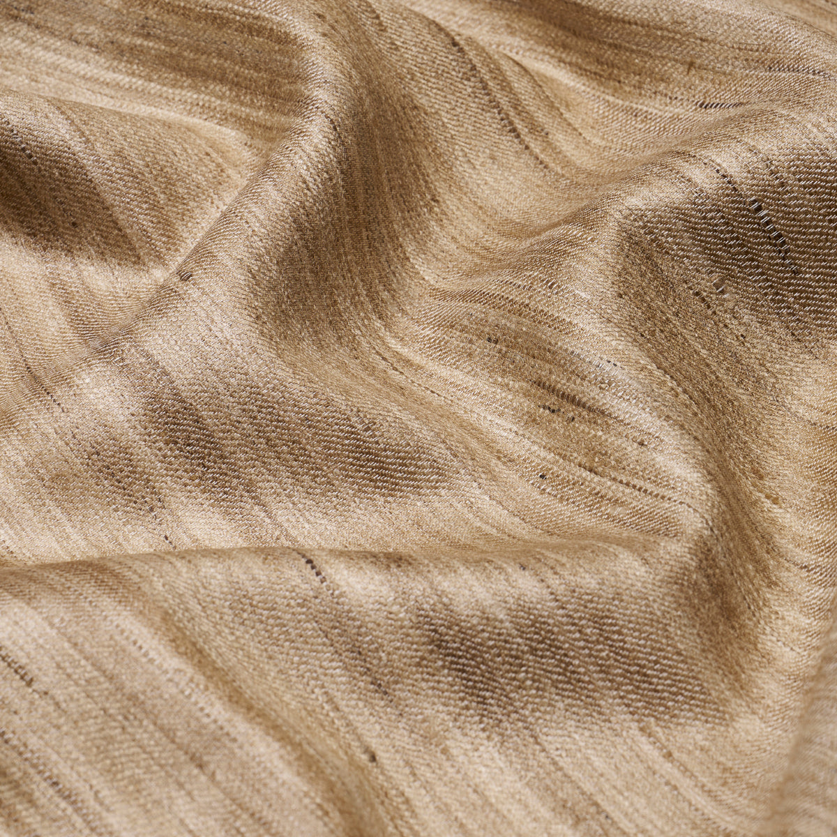 Schumacher 84071 AMIR HANDWOVEN SILK CASEMENT in NATURAL Fab