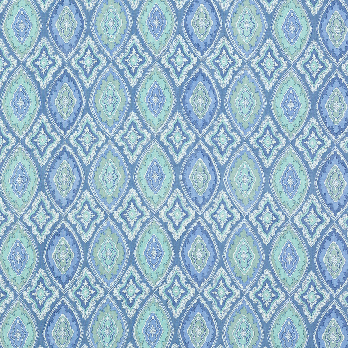 Schumacher 840B39 GILES in DELFT Fabric - RAOUL TEXTILES