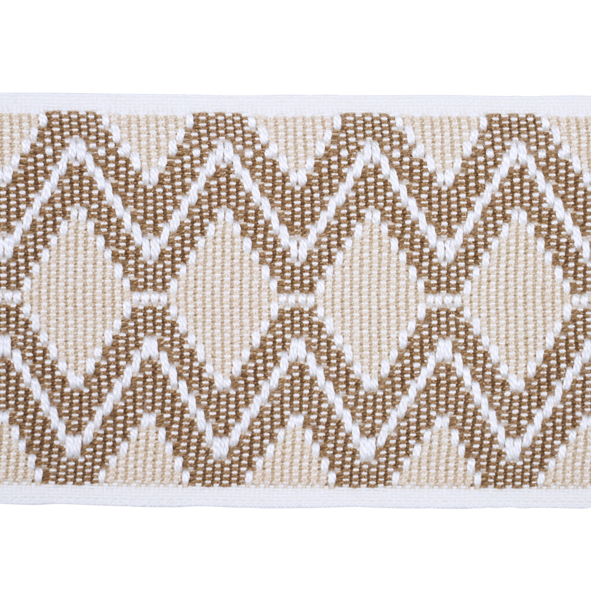 Schumacher 84103 PINULA TAPE in OYSTER Trim - A RUM FELLOW
