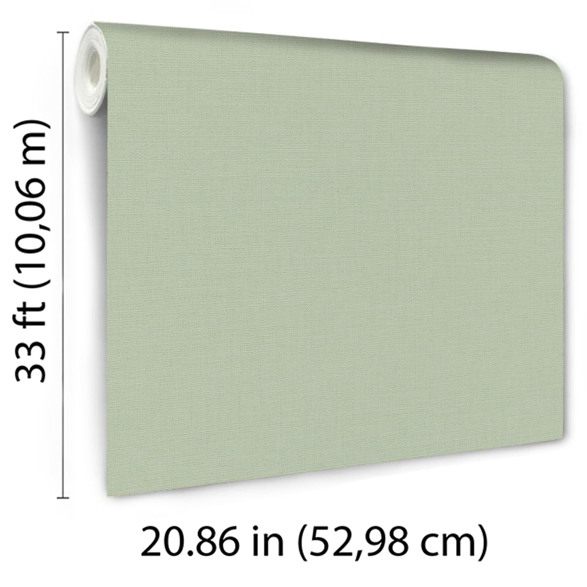 Veer Decor Linea Textile Green Wallpaper 8411-VRTR-AA6