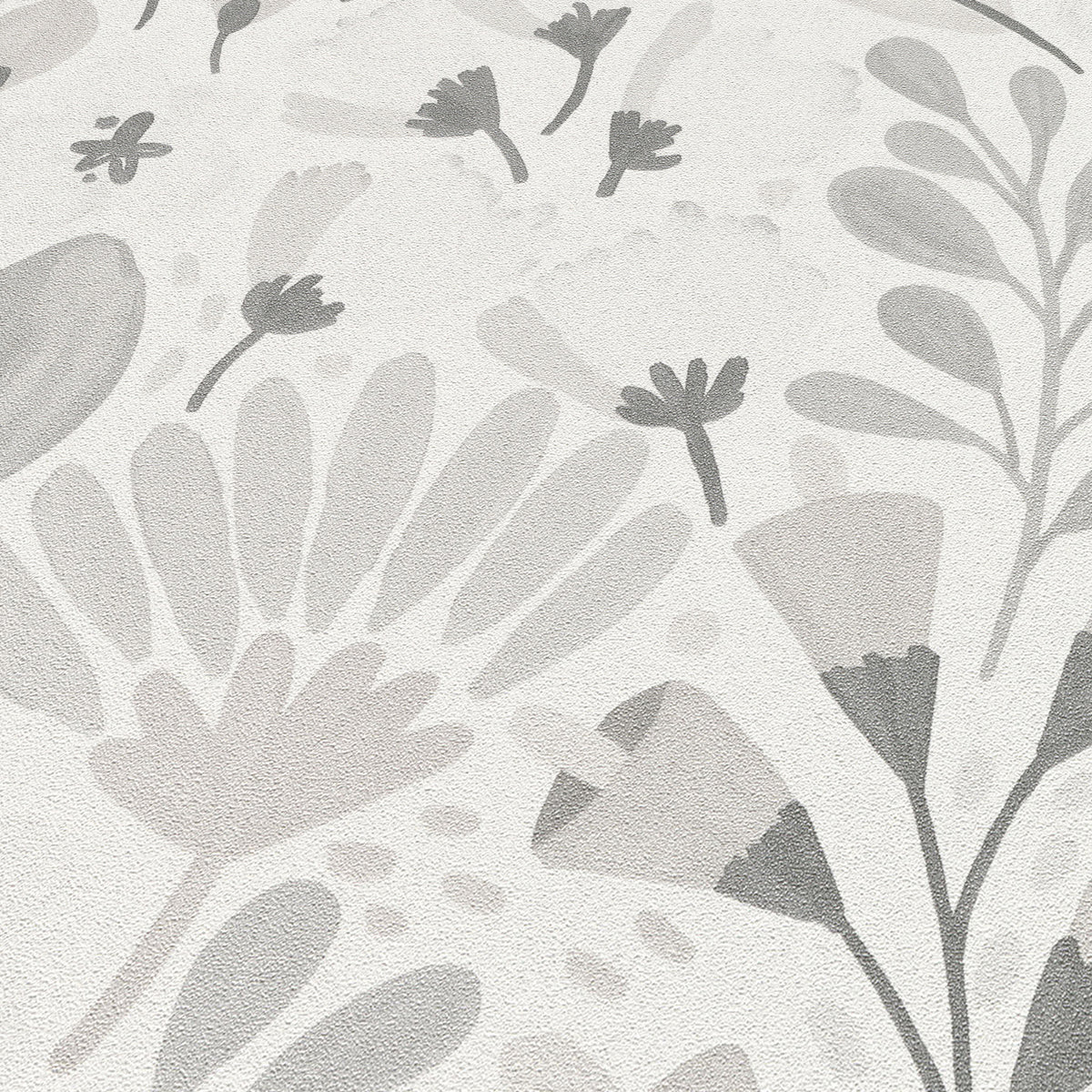 Veer Decor Poetic Garden Grey Wallpaper 8411-VRTR-AB4