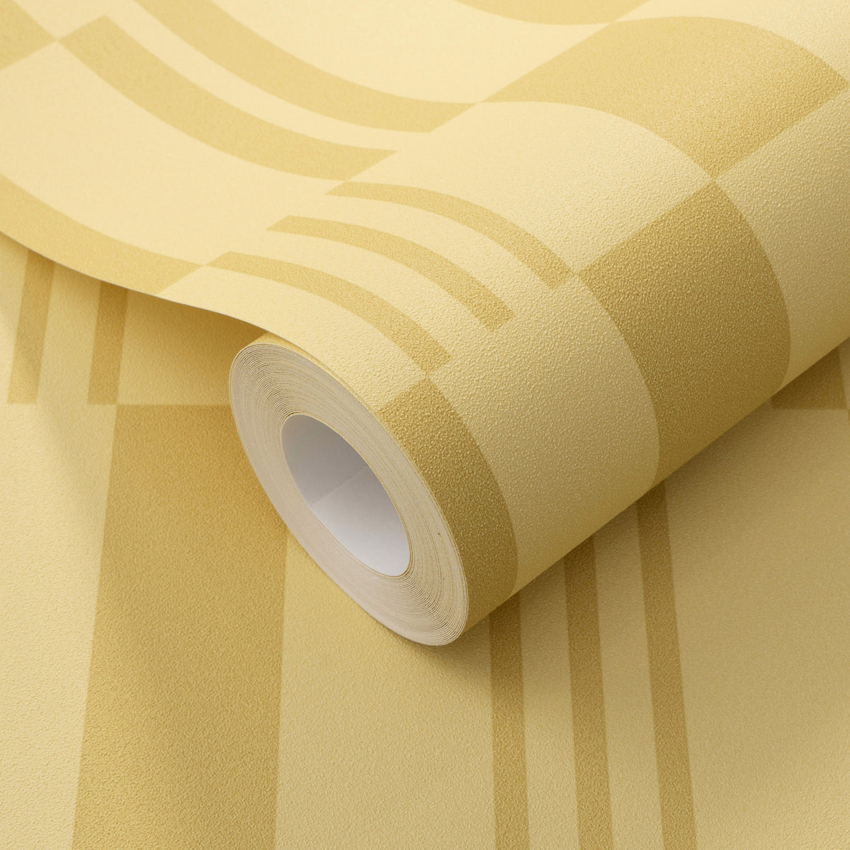 Veer Decor Sun Geo Stripe Yellow Wallpaper 8411-VRTR-AD1