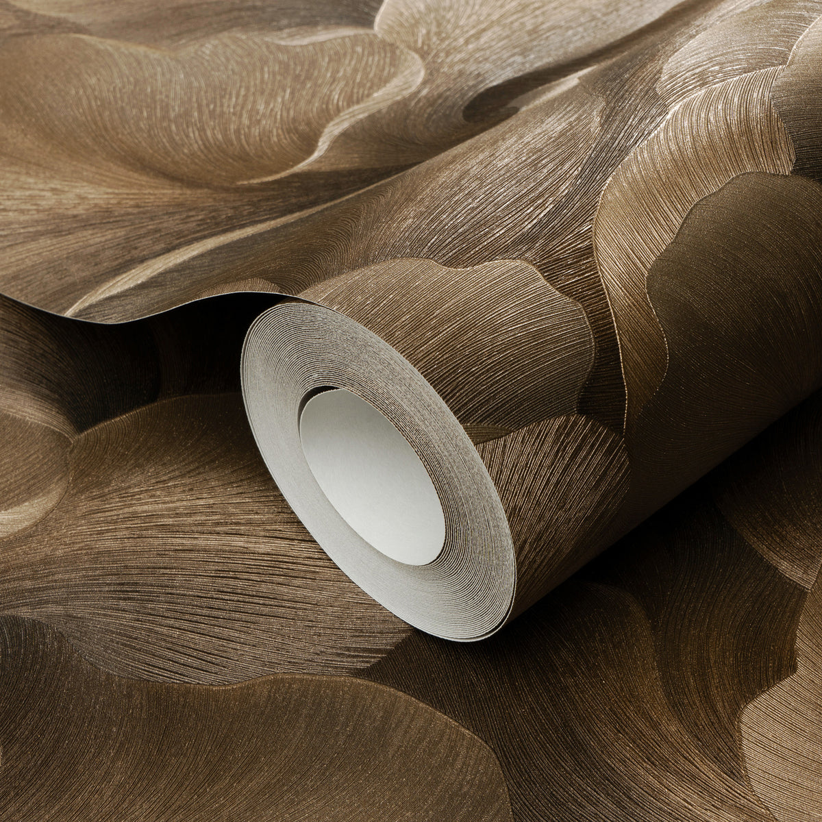 Veer Decor Floral Glow Brown Wallpaper 8413-VRFW-AF2