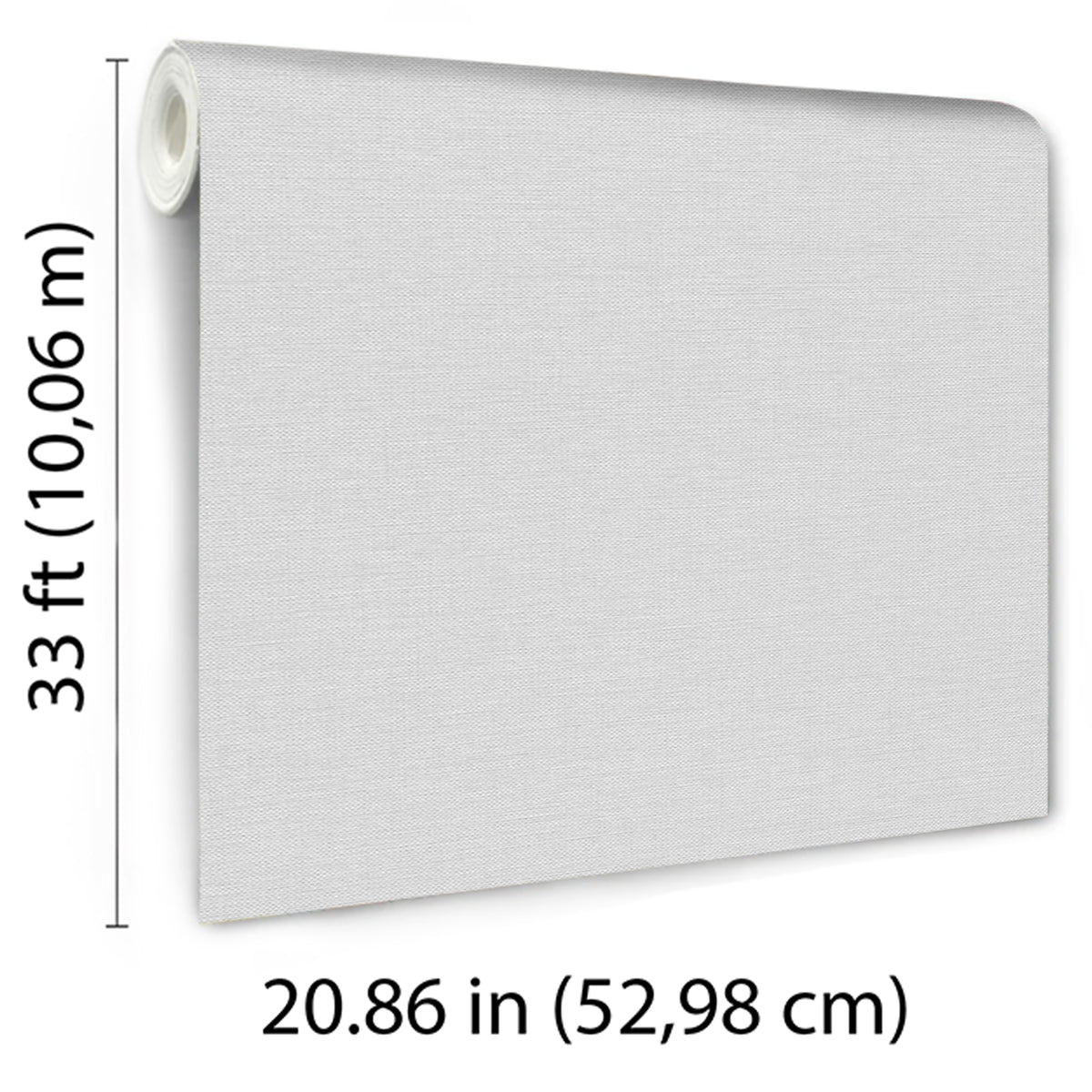 Veer Decor Echo Jute Texture Grey Wallpaper 8413-VRFW-AH9