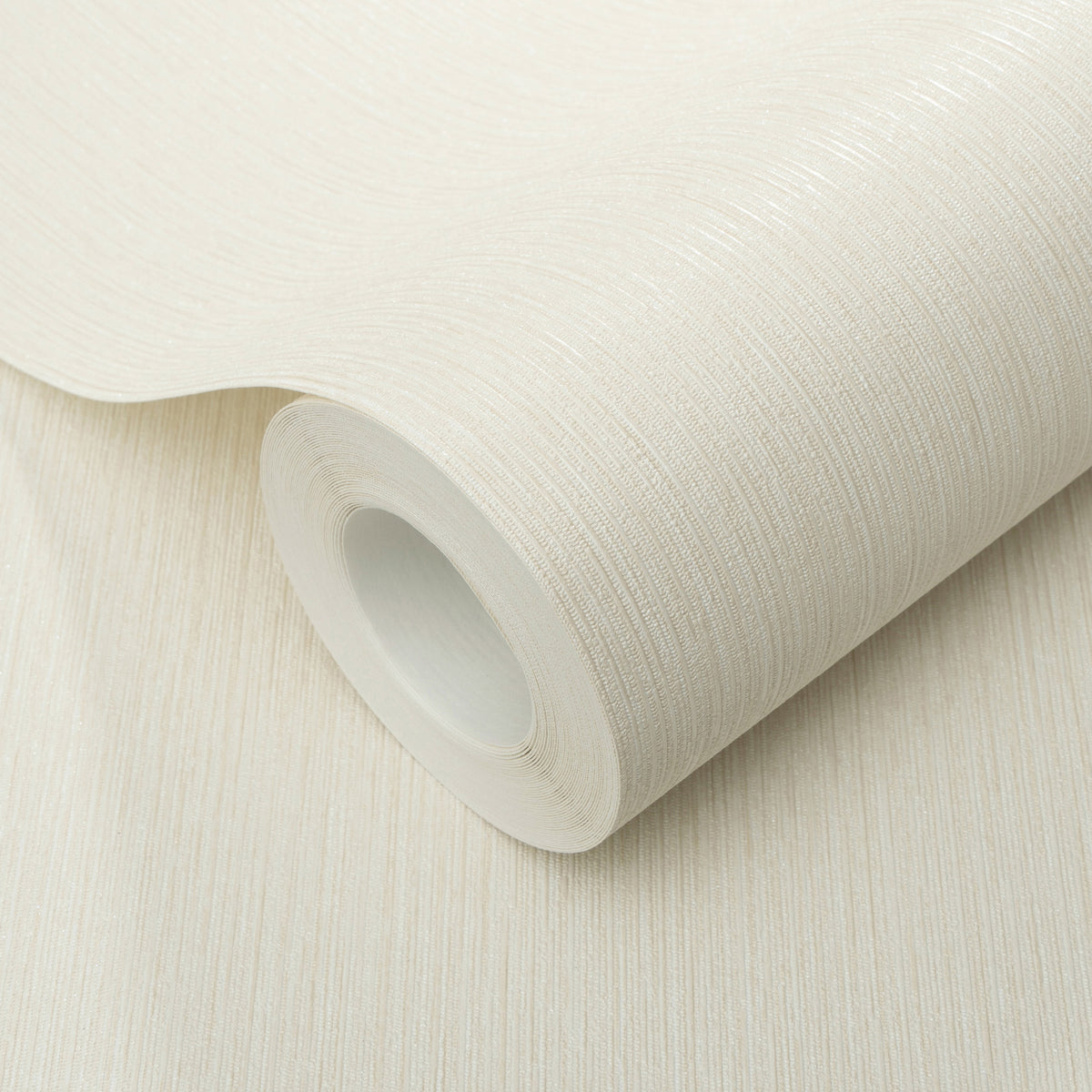 Veer Decor Soft Loom Stria Cream Wallpaper 8413-VRFW-AI5