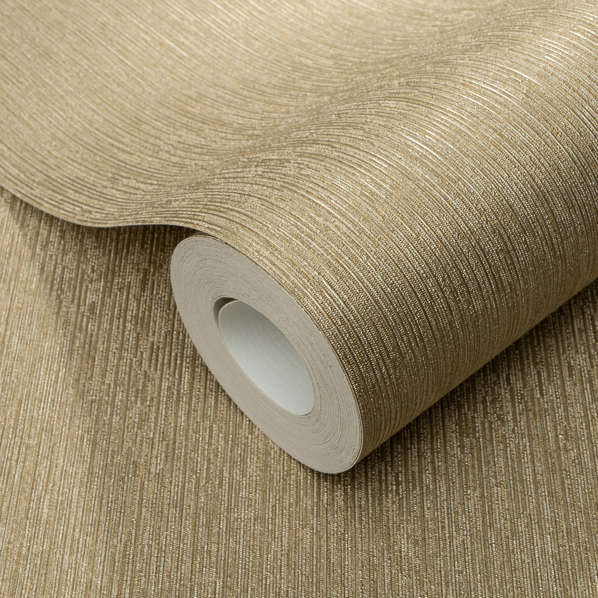 Veer Decor Soft Loom Stria Gold Wallpaper 8413-VRFW-AI9