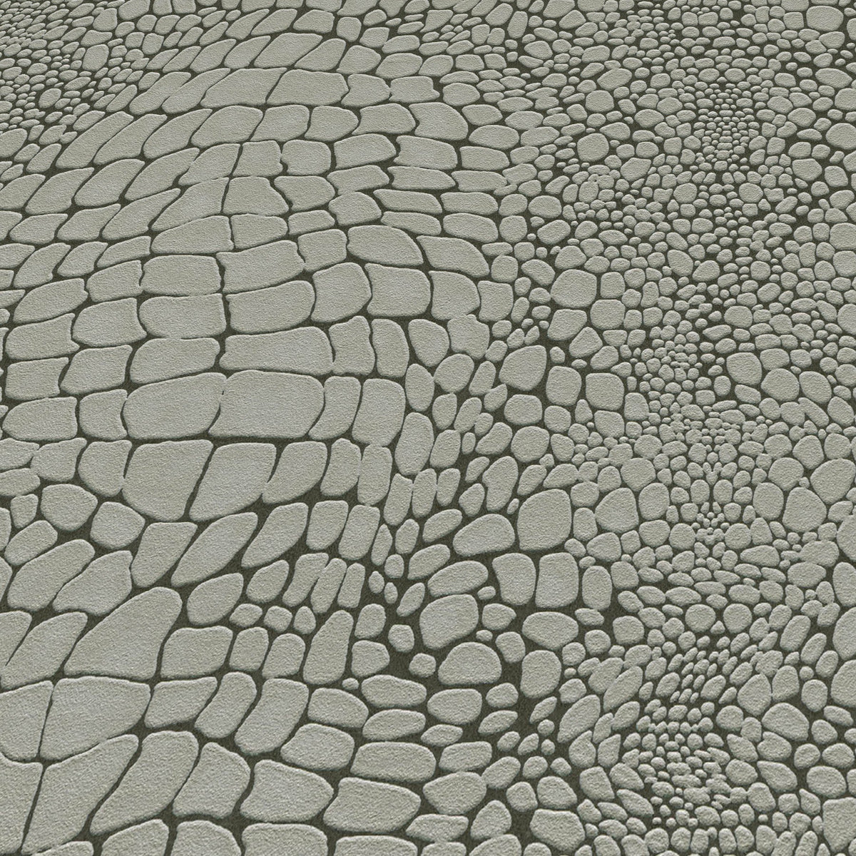 Veer Decor Scala Crocodile Skin Brown Wallpaper 8414-VRINC-A