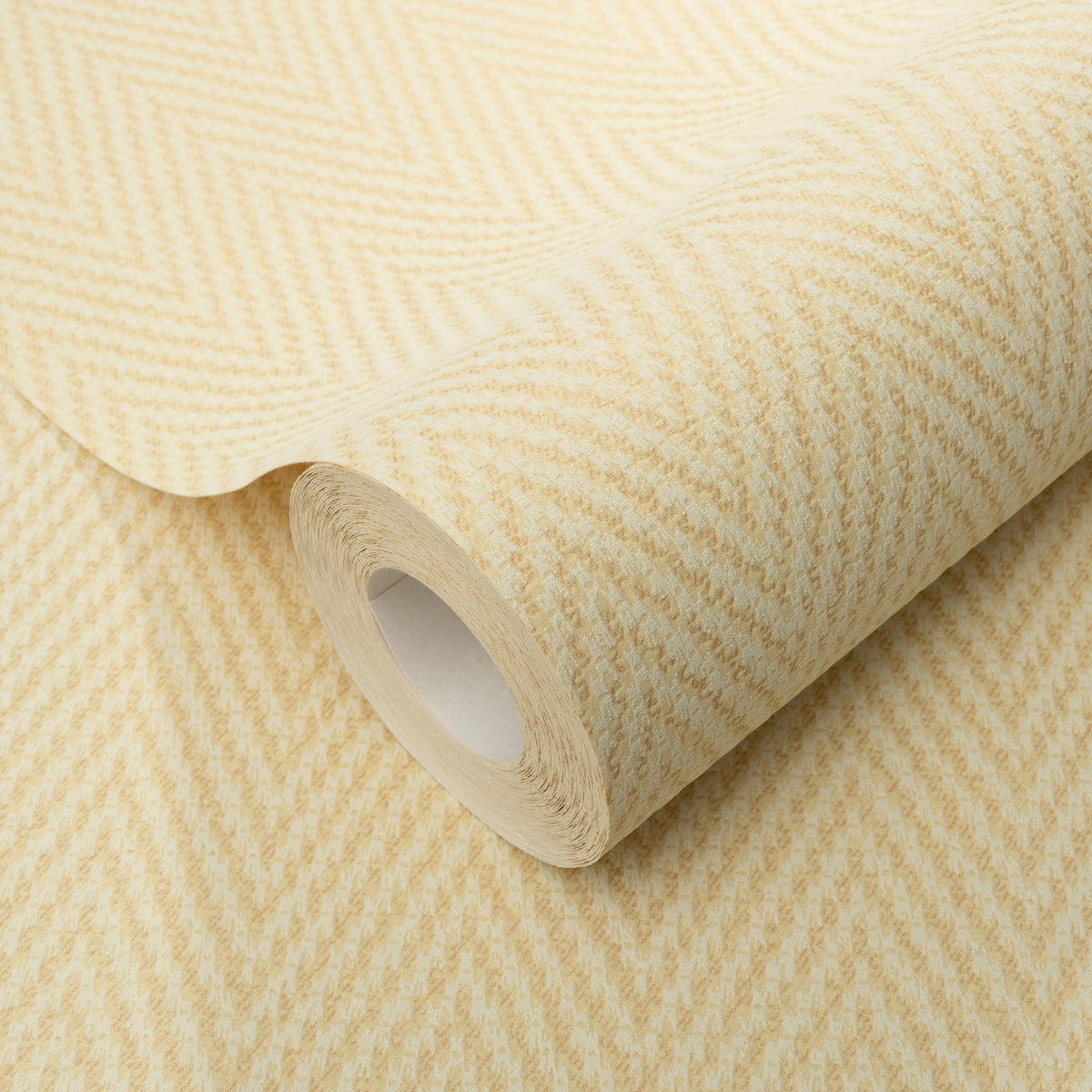 Veer Decor Varella Chevron Stripe Yellow Wallpaper 8414-VRIN