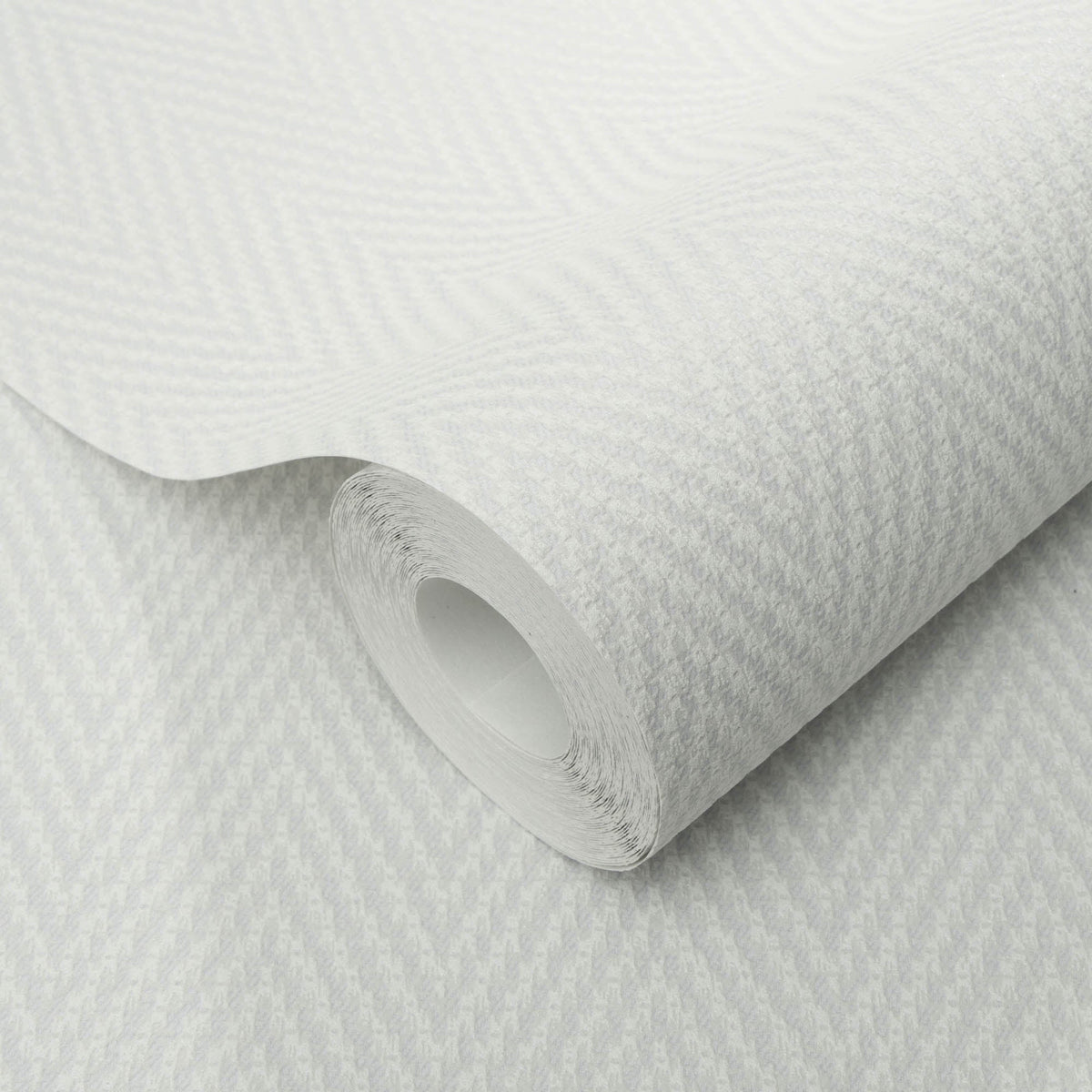 Veer Decor Varella Chevron Stripe Grey Wallpaper 8414-VRINC-