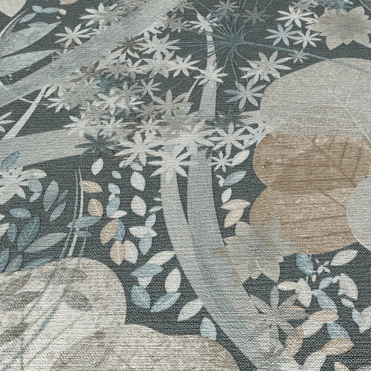 Veer Decor Secret Grove Navy Wallpaper 8415-VRSG-AB6