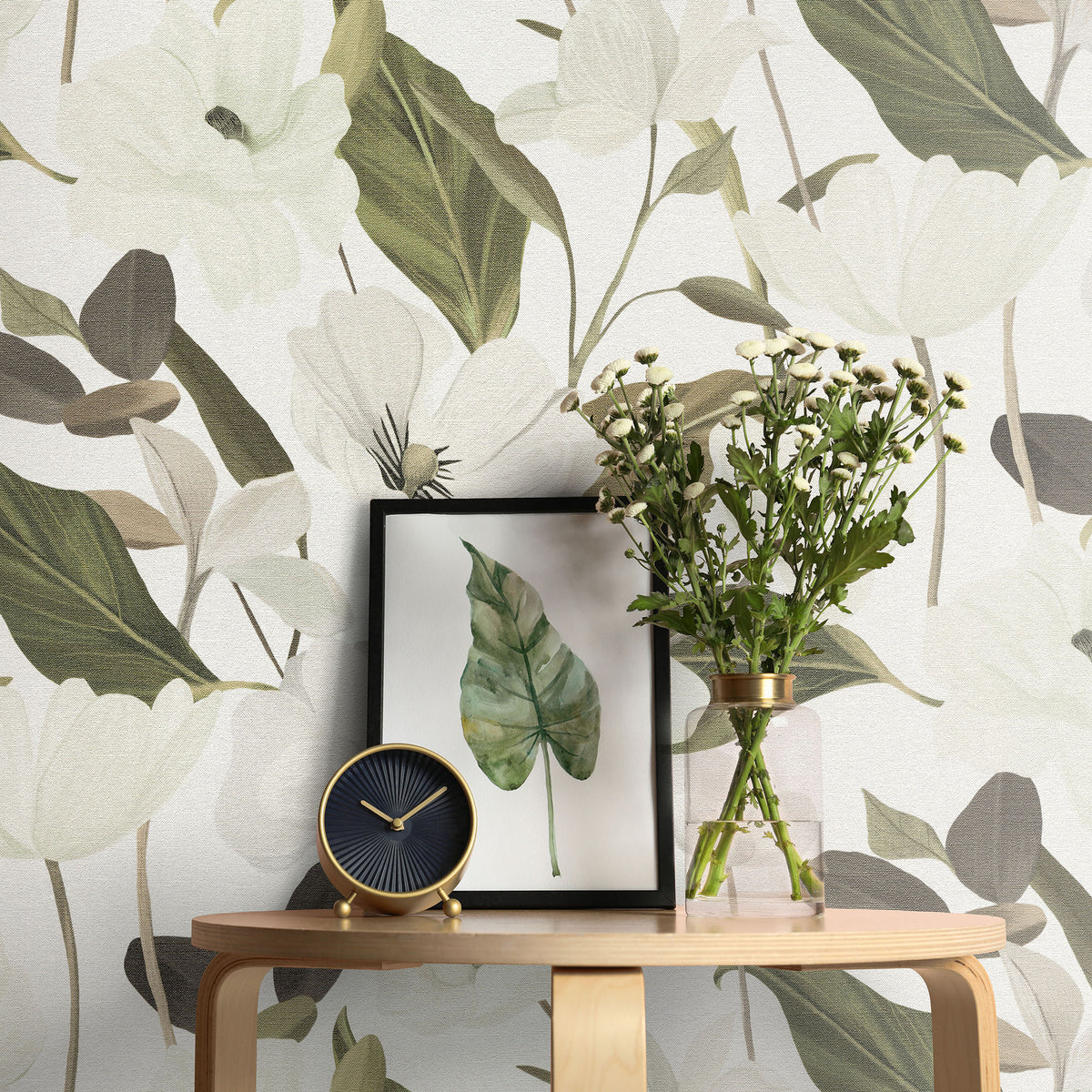 Veer Decor Fairy Blossom White Wallpaper 8415-VRSG-AC3