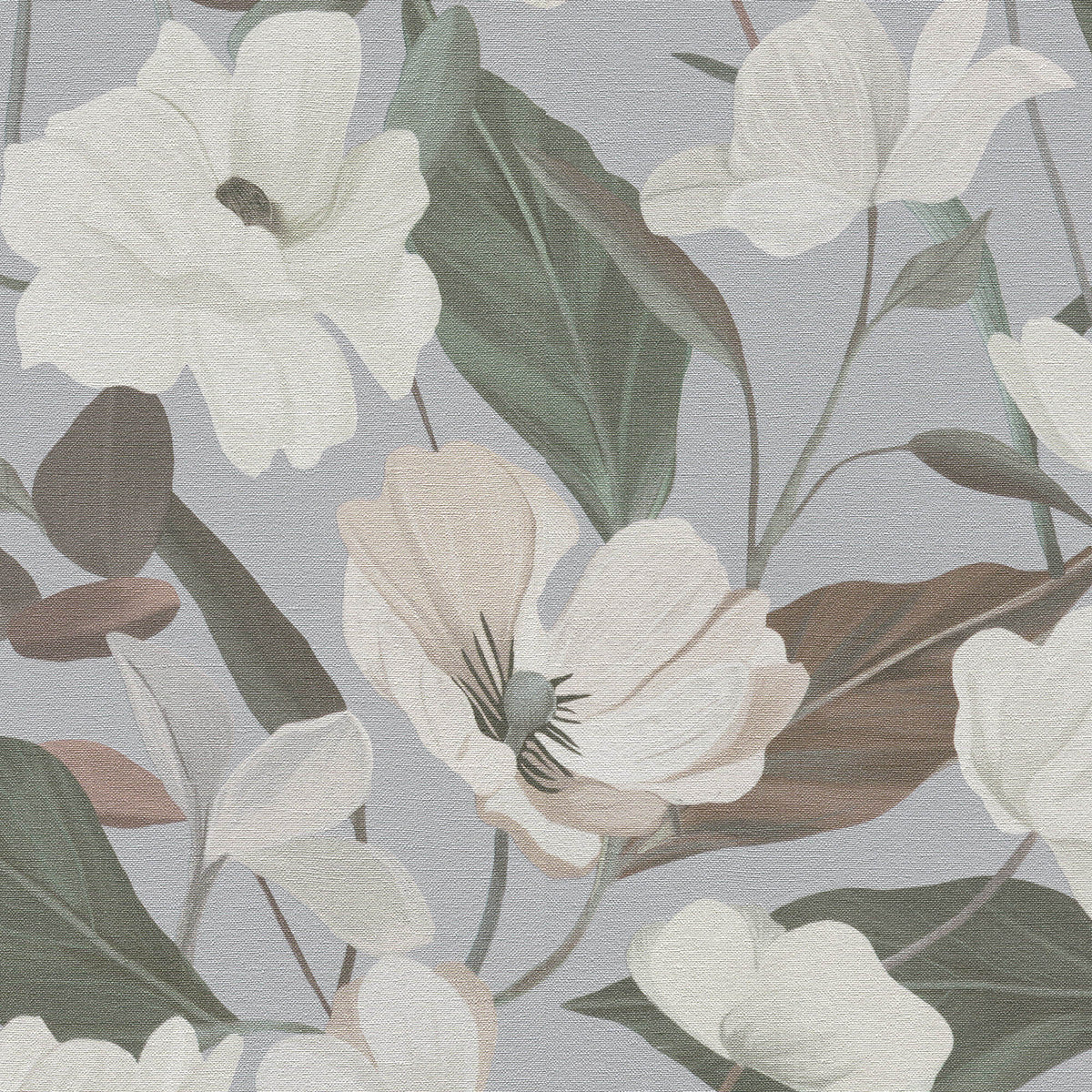 Veer Decor Fairy Blossom Grey Wallpaper 8415-VRSG-AC4
