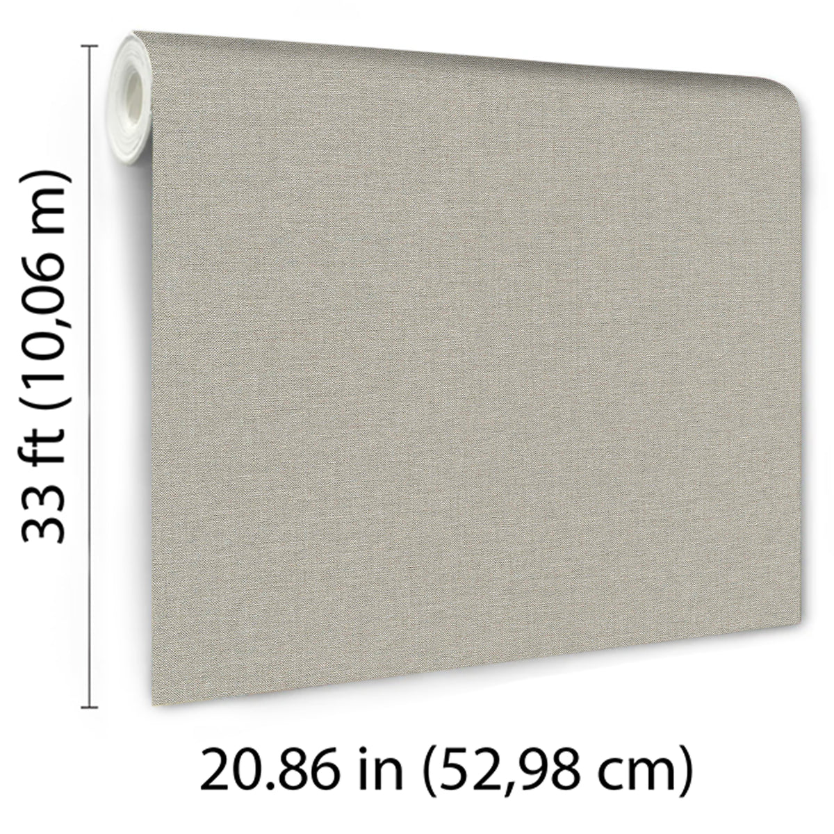 Veer Decor Linen Serenity Taupe Wallpaper 8415-VRSG-AE15