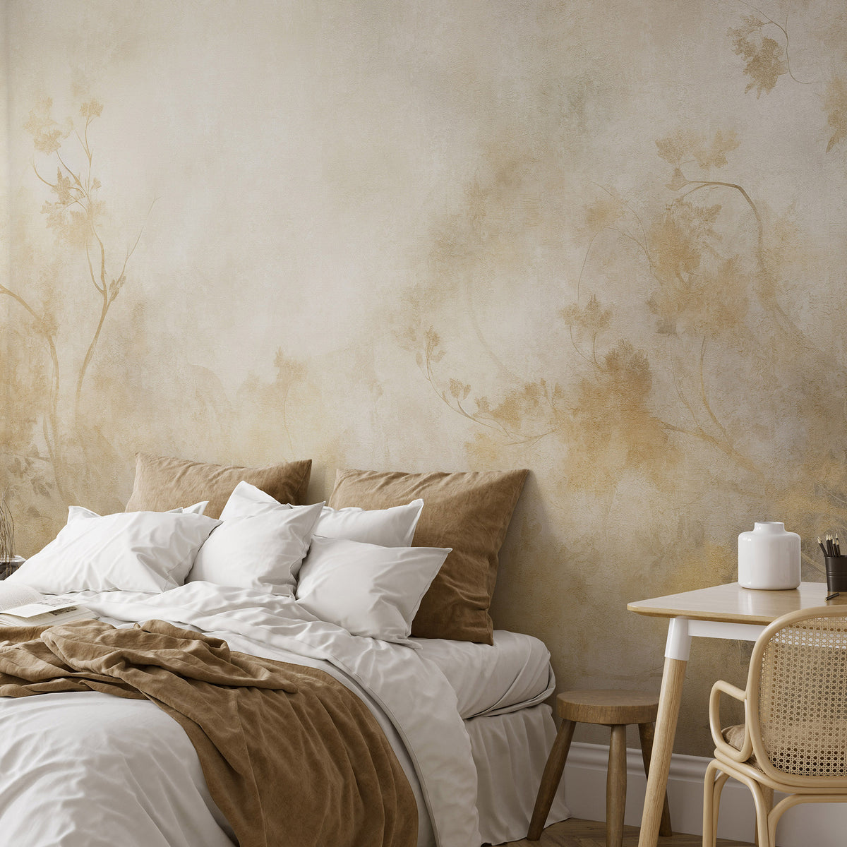 Veer Decor Golden Ember Beige Wall Mural 8416-VRZM-AD-1
