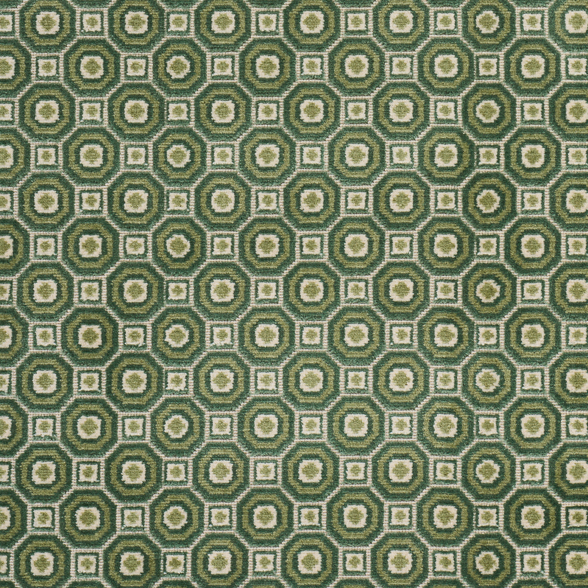 Schumacher 84890 TRIANON CUT VELVET in JARDIN Fabric - TIMOT